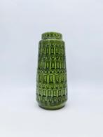 Vintage West Germany vaas Scheurich Inka 260-22 Groen, Ophalen of Verzenden