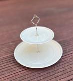 Prachtige Wedgewood etagère 2 laags zilver, Ophalen of Verzenden, Zo goed als nieuw