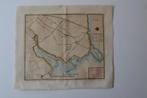 Assendelft Zeldzame kaart Gravure 25 Dec 1717 Watersnood G76, Antiek en Kunst, Verzenden