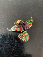 Broche vogel gaai, Sieraden, Tassen en Uiterlijk, Broches, Ophalen of Verzenden, Zo goed als nieuw, Overige materialen