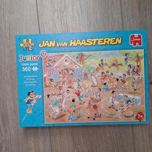 Jan van Haasteren puzzel 360 stukjes De Manege, Hobby en Vrije tijd, Denksport en Puzzels, Zo goed als nieuw, Ophalen of Verzenden