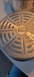 2 Berndes Kookpannen - Gas, Ø20cm, Huis en Inrichting, Keuken | Potten en Pannen, Ophalen of Verzenden, Gebruikt, Rvs, Kookpan of Snelkookpan