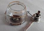 Dietz olielamp glas en houder - stormlamp parts/onderdelen, Ophalen of Verzenden, Gebruikt