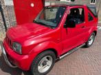 Suzuki Jimny 1.3 Cabriolet 4WD 2002 Rood, Auto's, Stof, 4 cilinders, 4 stoelen, Handgeschakeld
