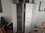 Kast met vitrine, Ophalen, Met deur(en), 100 tot 150 cm, Zo goed als nieuw