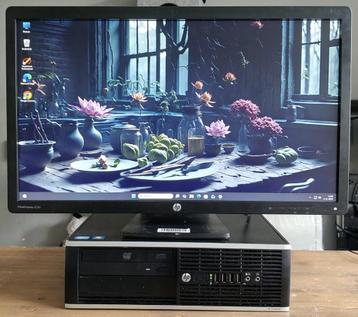 HP 6300 Core i5 3570 3.40GHz 8gb DDR3 128/500GB SSD/Sata 23" beschikbaar voor biedingen