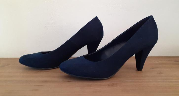 PUMPS DONKERBLAUW - 39 - NIEUW - GRACELAND - VAN HAREN, Kleding | Dames, Schoenen, Nieuw, Pumps, Blauw, Ophalen of Verzenden