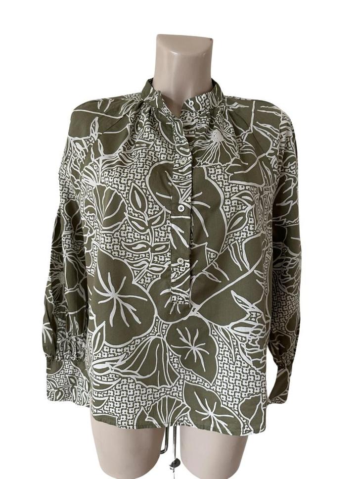 Marc O’polo blouse M, Kleding | Dames, Blouses en Tunieken, Zo goed als nieuw, Maat 38/40 (M), Groen, Ophalen of Verzenden