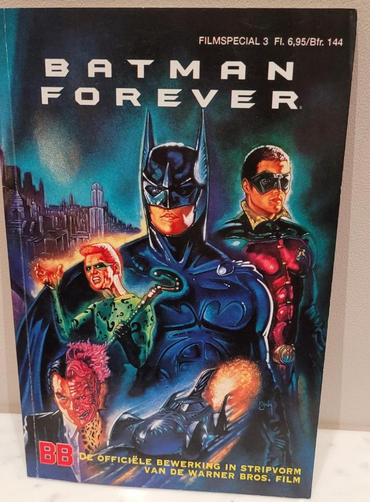 Comic Batman Forever comic strip uit 1995, Boeken, Strips | Comics, Zo goed als nieuw, Eén comic, Europa, Ophalen of Verzenden