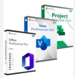 Microsoft Office pro 2024 pakket. Office + Project + Visio, Verzenden, Nieuw, Word, Windows