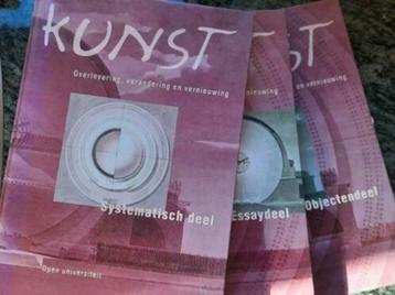 KUNST 3-delig Open Universiteit. Hardcover Nederlands