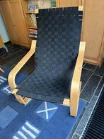 stoel, Huis en Inrichting, Stoelen, Ophalen, Zwart, Zo goed als nieuw, Zwart met licht houten frame
