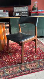 4x vintage eetkamer stoelen. Mahjongg Vlaardingen, Ophalen, Gebruikt, Zwart, Deens design Dutch design