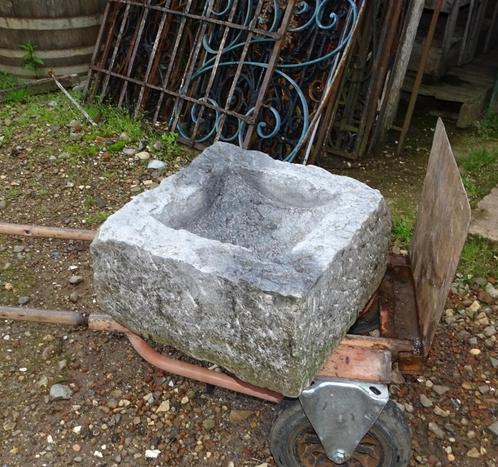 kleine arduinen trog gootsteen pompbak, Antiek en Kunst, Curiosa en Brocante, Ophalen
