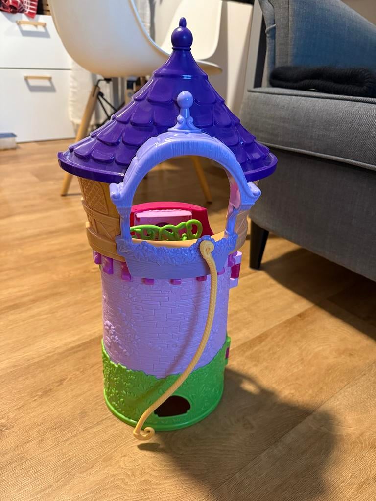Disney Rapunzel Toren Speelset, Ophalen, Zo goed als nieuw, Poppenhuis
