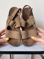 Suède ZARA sandalen, maat 36. Boho bohemian ibiza natural, Bruin, Verzenden, Zara, Sandalen of Muiltjes