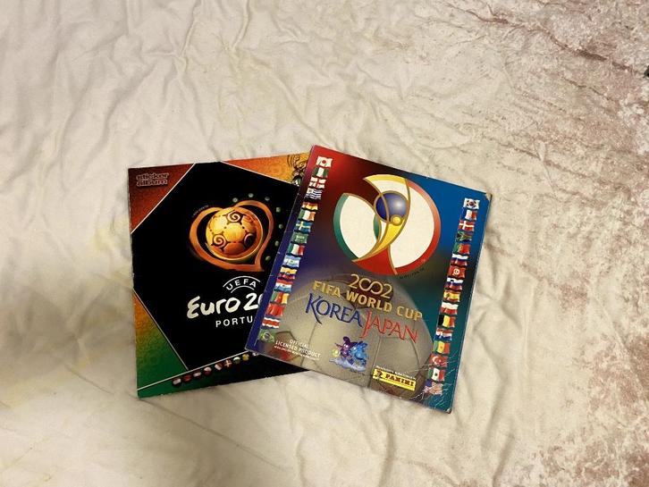 Plaatjes Panini /WK & Road To 2002/EK2004 Aangeboden/Ruilen, Verzamelen, Sportartikelen en Voetbal, Zo goed als nieuw, Poster, Plaatje of Sticker