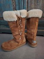 Originele UGG upside chesnut boots - hoge uggs met veters 38, Hoge laarzen, UGG, Bruin, Ophalen of Verzenden