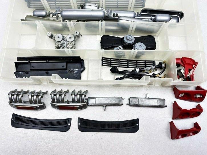 Bulkonderdelen voor Pocher Testarossa Ferrari-modellen in sc, Hobby en Vrije tijd, Modelauto's | 1:5 tot 1:12, Zo goed als nieuw