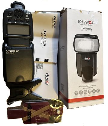 Viltrox JY-680A Speedlite flitser in de OVP met accessoires  beschikbaar voor biedingen