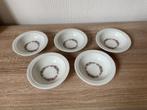5 mooie dessert schaaltjes, Huis en Inrichting, Keuken | Servies, Ophalen of Verzenden, Gebruikt, Porselein, Schaal of Schalen