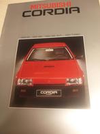 1982 Nederlandse Mitsubishi Cordia coupés folder óók kleuren, Ophalen of Verzenden, Zo goed als nieuw, Mitsubishi