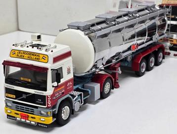 VOLVO F16 trekker met tankoplegger "J.B. v. Roosendaal" beschikbaar voor biedingen