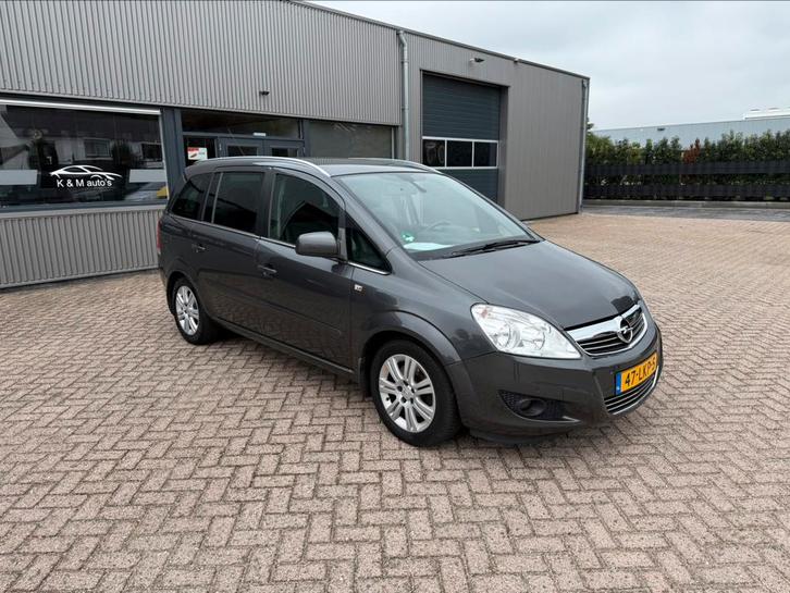 Opel Zafira 2.2 Cosmo 2010 Grijs 7 Persoons, Auto's, Opel, Bedrijf, Zafira, ABS, Airbags, Airconditioning, Alarm, Bluetooth, Centrale vergrendeling