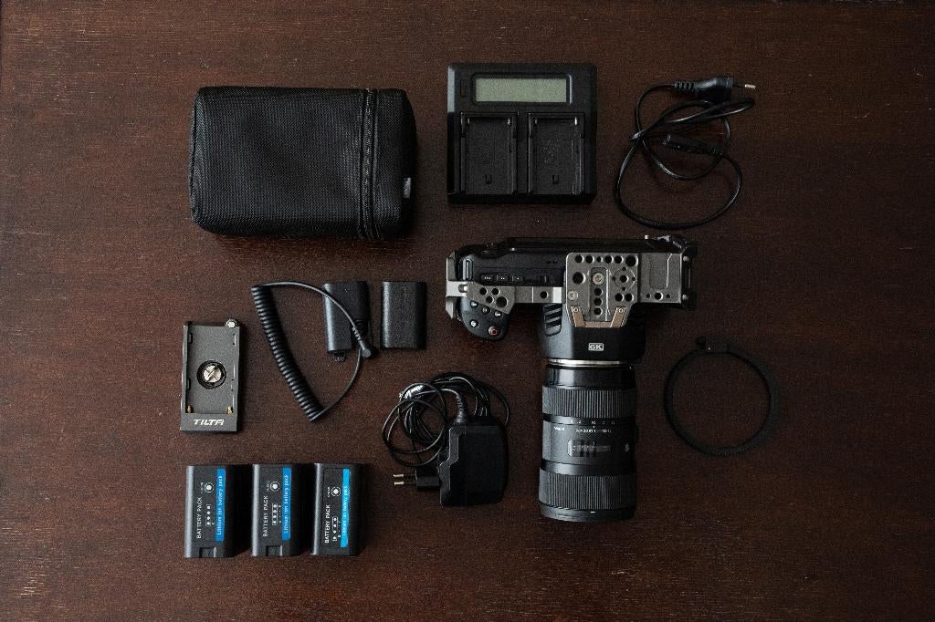 Blackmagic Pocket Cinema Camera 6K + Sigma 18-35mm (set), Overige merken, Overige soorten, Zo goed als nieuw, Camera