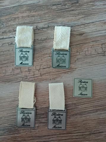 Riviera maison labels 5x beschikbaar voor biedingen