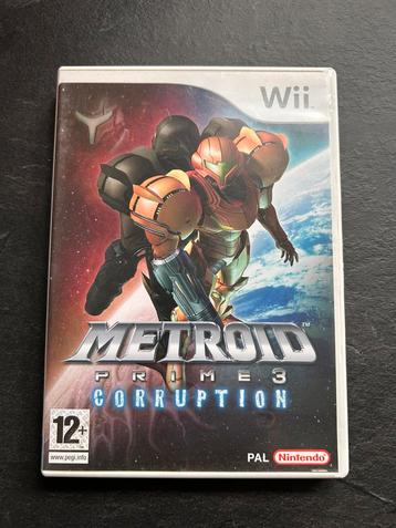 Nintendo Wii Metroid prime 3 corruption beschikbaar voor biedingen