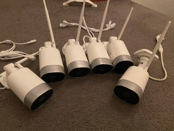 6 stuks videobewakingscamera wifi looki i1OB, Audio, Tv en Foto, Videobewaking, Zo goed als nieuw, Ophalen of Verzenden