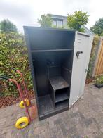Rvs zadelkast, Ophalen, Gebruikt