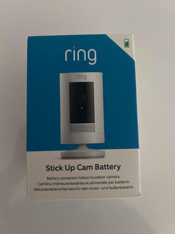 Ring Stick Up Cam Battery - Nieuw in doos! beschikbaar voor biedingen