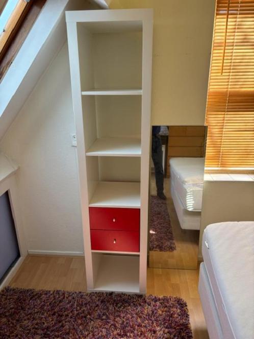 IKEA Kast Kallax, Huis en Inrichting, Kasten | Kledingkasten, Gebruikt, 150 tot 200 cm, Minder dan 50 cm, 25 tot 50 cm, Met lade(s)