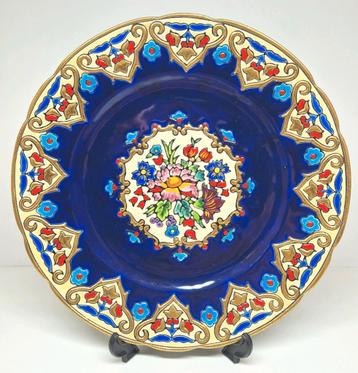 Emaux de Longwy sierbord Renaissance decor M.P. Chevallier. beschikbaar voor biedingen