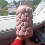 Vaas roze hartjes, Overige kleuren, Nieuw, Ophalen of Verzenden, Glas