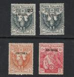 1916 ERITREA serie-Rode Kruis-Italiaanse kolonie, Ophalen of Verzenden, Overige landen