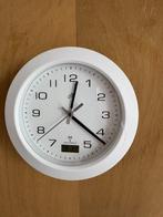 Auriol - DRAADLOZE KLOK RADIO-CONTROLLED 17cm, Ophalen, Zo goed als nieuw, Wandklok