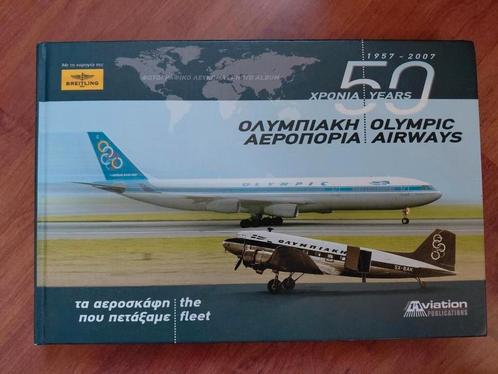 Olympic Airways 50 Jaar - Grieks/Engels Boek, Boeken, Auto's | Boeken, Zo goed als nieuw, Algemeen, Ophalen of Verzenden