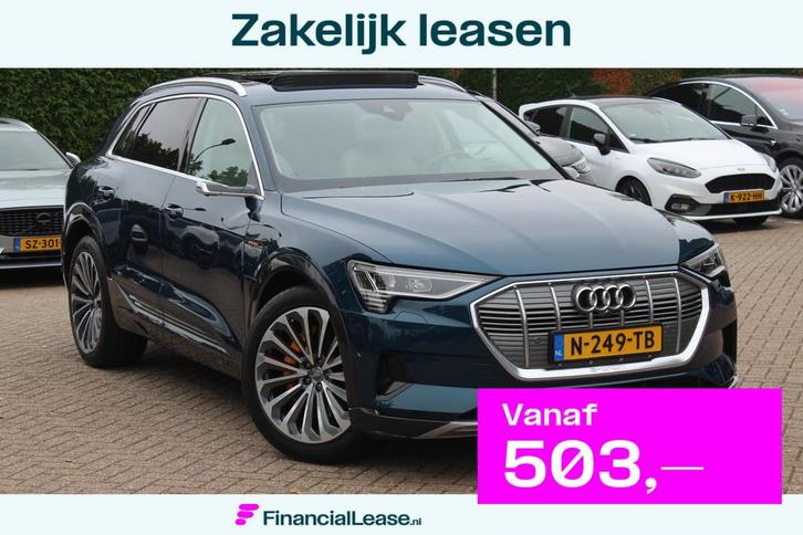 Audi e-tron e-tron 55 quattro advanced Pro Line Plus 95 kWh, Auto's, Audi, Bedrijf, Lease, Financial lease, e-tron, ABS, Airbags