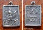 Verzilverde souvenirmedaille saint Hubert., Verzenden, Overige materialen, Buitenland