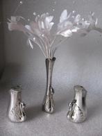 3 Delige Tafel Set - Vaasje + Peper & Zout Strooier - Zwaan, Antiek en Kunst, Verzenden