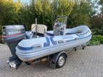 Joker clubman 16 rib 470 L 90PK Yahama pegatrailer geremd, Watersport en Boten, Rubberboten, Ophalen, Gebruikt, Benzine, Overige materialen