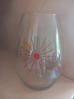 Floris Meydam vintage vaas glas hoogte 12 cm., Ophalen of Verzenden