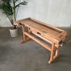 Timmermanswerkbank, oude werkbank, werkbankje, dressoir, Ophalen