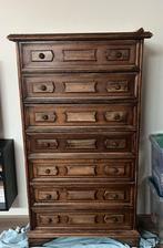 Houten ladekast, Huis en Inrichting, Kasten | Ladekasten, Ophalen, Gebruikt, 5 laden of meer, 50 tot 100 cm