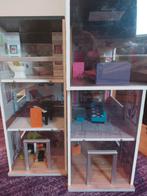 Houten Uitklapbaar Poppenhuis, Kinderen en Baby's, Ophalen, Poppenhuis