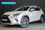 Lexus NX 300h AWD Luxury Line |groot scherm|dealer onderhoud, Auto's, Lexus, Automaat, Gebruikt, Zwart, Leder