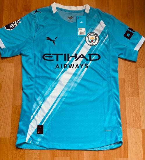 Voetbal Shirt Manchester City Haaland! 170, Sport en Fitness, Voetbal, Nieuw, Shirt, Maat S, Ophalen of Verzenden